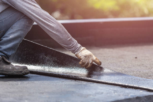 Professional Interior Drainage System technician working in Cambridge City, IN